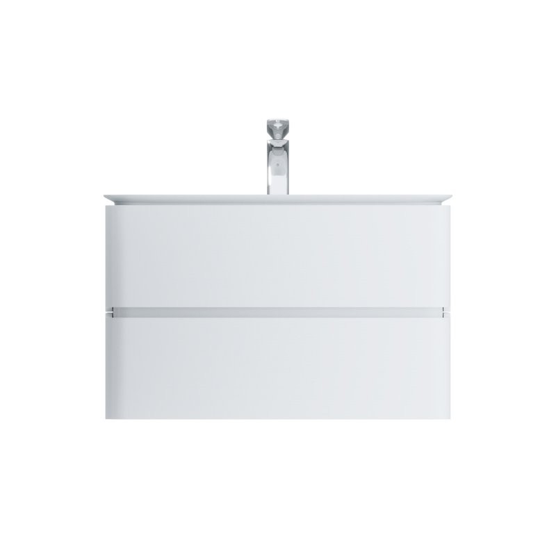 Тумба с раковиной AM.PM Sensation 80 подвесная, белый глянец