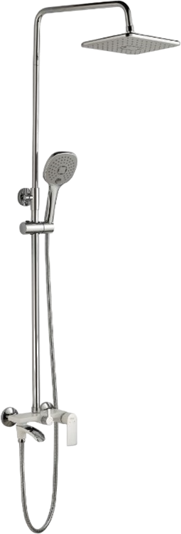 Душевая стойка Haiba HB23505-8 белая