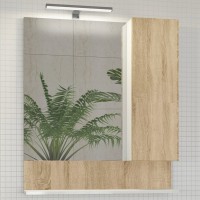 Зеркало Comforty Рига 70 дуб сонома Зеркало Comforty Рига 70 дуб сонома