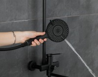 Душевая стойка Frap H67-6 F2467-6 черная