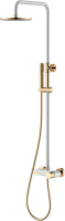 Душевая стойка Boheme Stick 128-WG white diamond gold