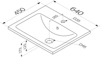 Мебель для ванной комнаты AM.PM X-Joy 65, напольная, белый глянец