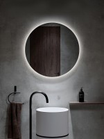 Зеркало круглое Alavann Rondo 60 с подсветкой, с антизапотеванием