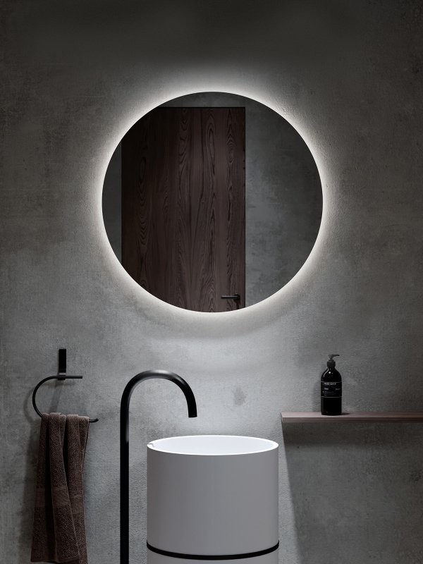 Зеркало круглое Alavann Rondo 60 с подсветкой, с антизапотеванием