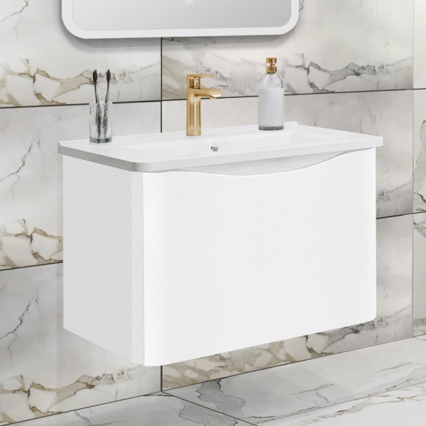 Тумба под раковину Runo Тоскана 60 белая