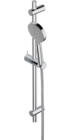 Душевой комплект Смеситель для душа Damixa Scandinavian Pure 362000000 хром + Гарнитур Redblu Origin One 918100000