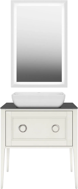 Зеркало KERAMA MARAZZI Plaza Classic 65 с подсветкой, белое