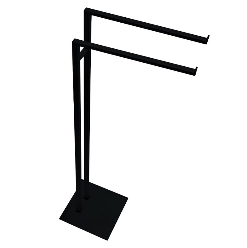 Держатель для полотенец Colombo Design MiniQ B5038.NM напольный, матовый черный