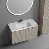 Мебель для ванной комнаты Sancos Snob T 90 beige soft, раковина CN7002