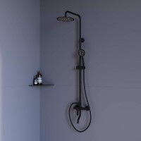 Душевая стойка RGW Shower Panels SP-24B матовый черный