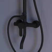 Душевая стойка RGW Shower Panels SP-24B матовый черный