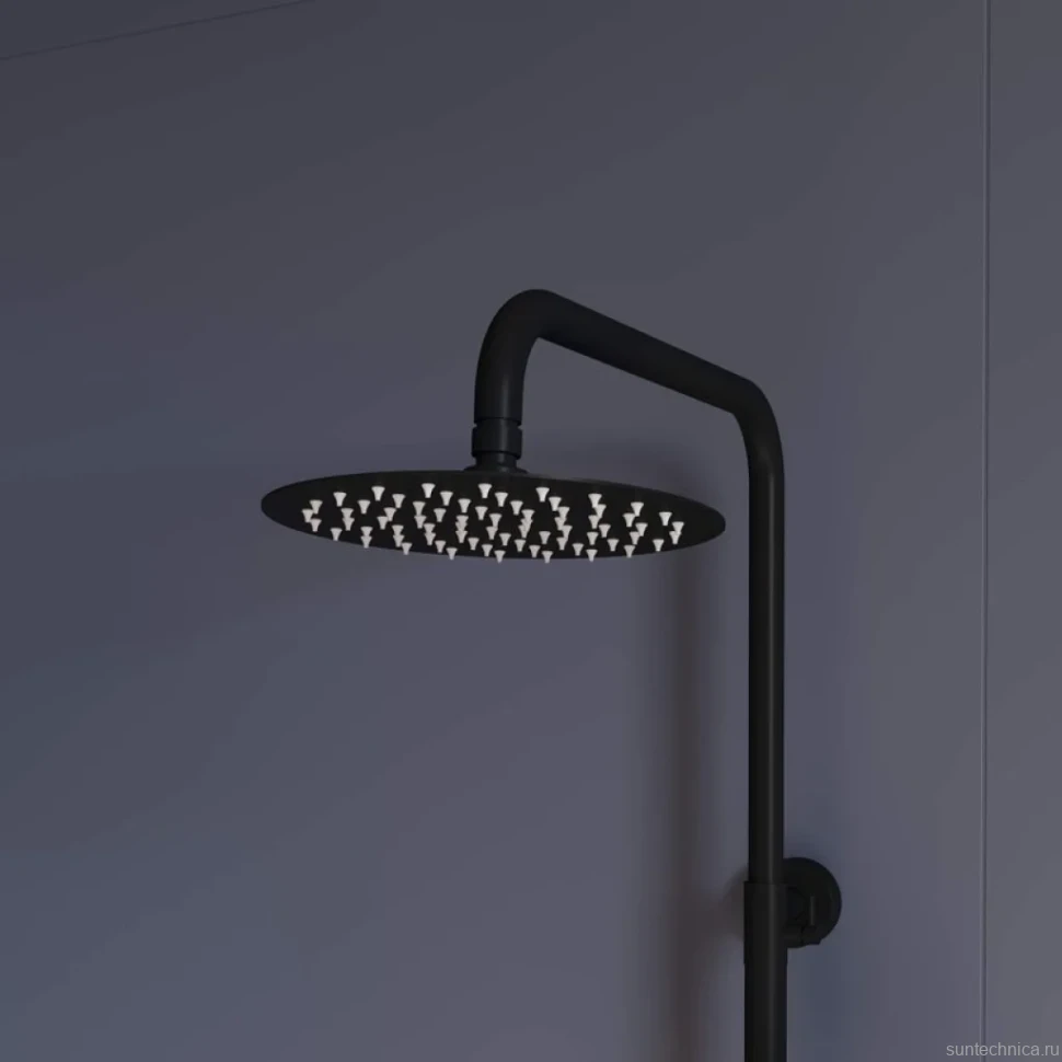 Душевая стойка RGW Shower Panels SP-24B матовый черный