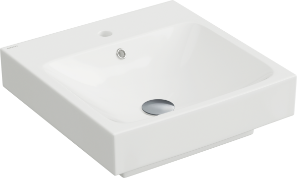 Раковина Berges Strati 49x48, глянцевая белая