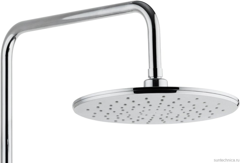 Душевой комплект Смеситель Aquanet Static AF330-20C + Стойка Pragmatic AF430-70-R-C