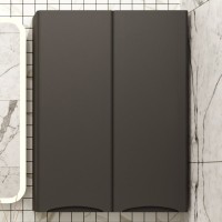 Шкаф Style Line Бергамо Мини Люкс Plus 60 антискрейч черный