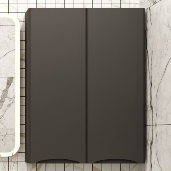 Шкаф Style Line Бергамо Мини Люкс Plus 60 антискрейч черный