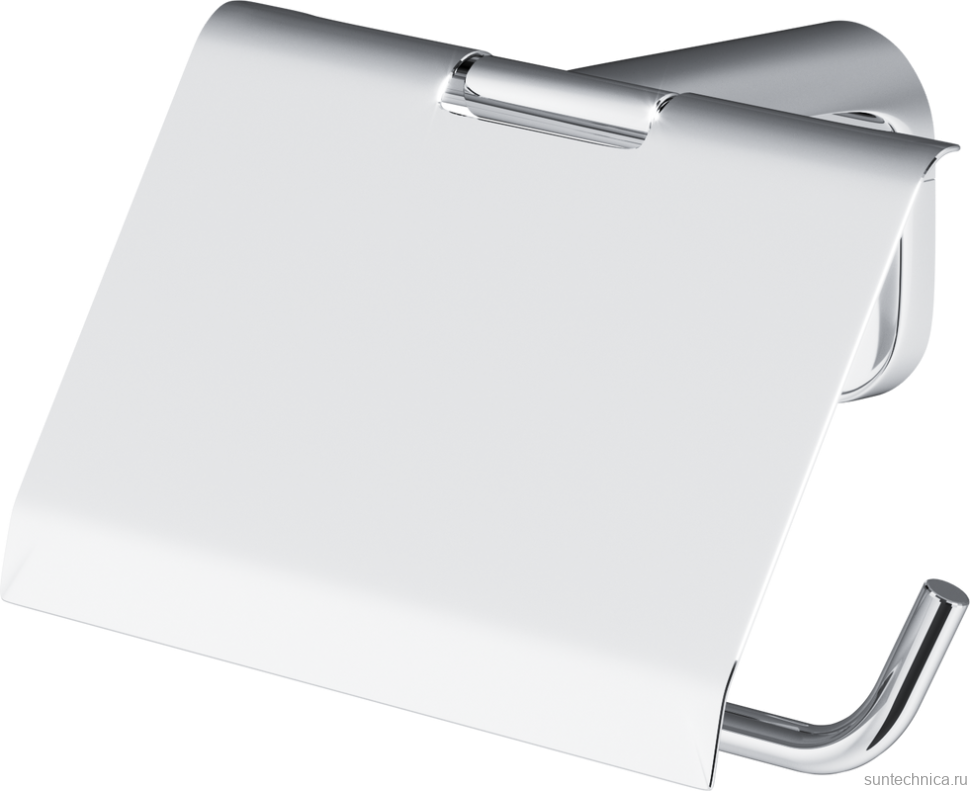 Держатель для туалетной бумаги AM.PM Joy A84341400 с крышкой, хром