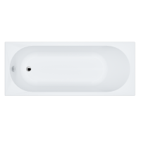 Акриловая ванна Ravak Sonata II C633R00000 150x70 см, встраиваемая, белая, с каркасом