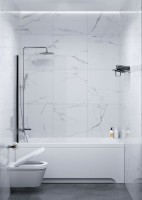 Акриловая ванна Ravak Sonata II C633R00000 150x70 см, встраиваемая, белая, с каркасом