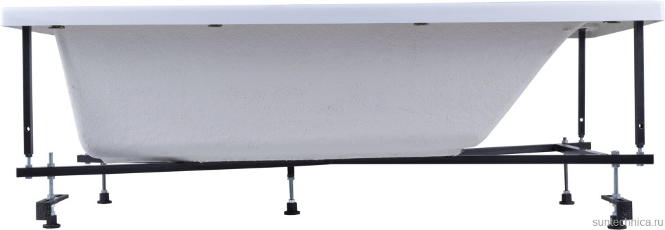 Акриловая ванна Aquanet Bright 216660 175x75 см, пристенная, белая, с каркасом