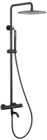 Душевая стойка Berges Kalisto 3R 075022 матовая черная