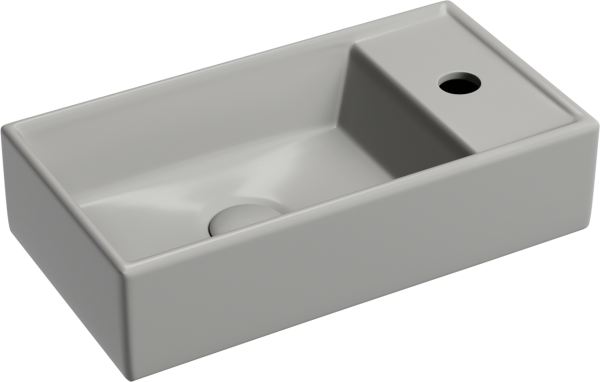 Раковина маленькая в туалет Ceramicanova Element CN6051LMH антрацит матовый