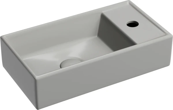 Раковина маленькая в туалет Ceramicanova Element CN6051LMH антрацит матовый