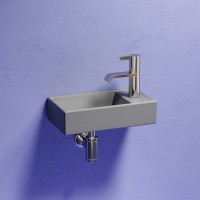 Раковина маленькая в туалет Ceramicanova Element CN6051LMH антрацит матовый