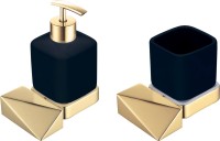 Набор Дозатор Boheme New Venturo 10317-G-B + Стакан 10314-G-B Набор Дозатор Boheme New Venturo 10317-G-B + Стакан 10314-G-B