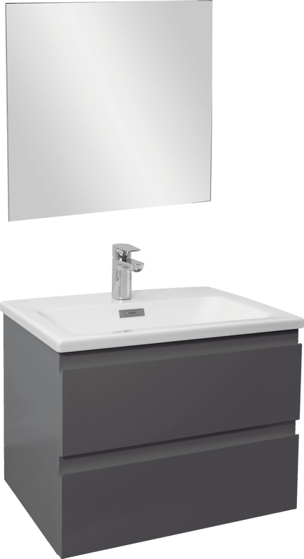 Мебель для ванной комнаты Jacob Delafon Madeleine 60 серый матовый