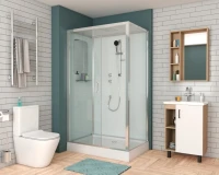 Душевая кабина Niagara Premium NG-6012-01QL 120х80х210 левая, с низким поддоном