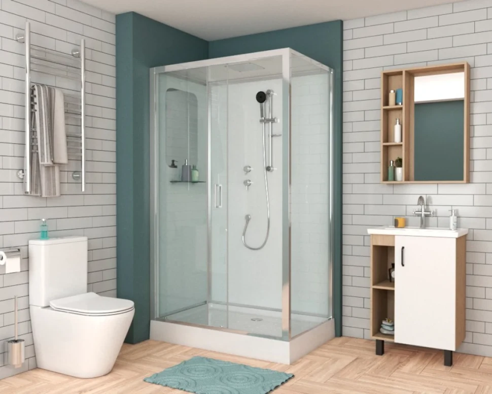 Душевая кабина Niagara Premium NG-6012-01QL 120х80х210 левая, с низким поддоном
