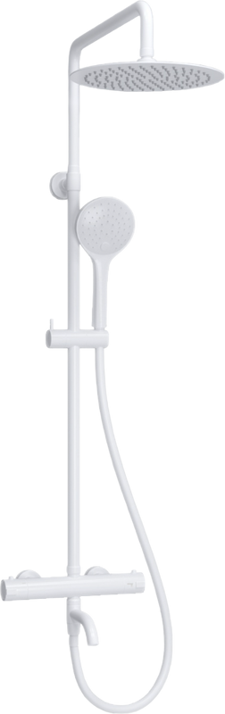 Душевая стойка Wasserkraft Mindel 8500 A188.257.155.WM Thermo с термостатом, белая