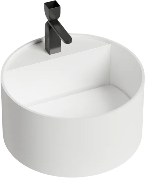 Накладная раковина Salini Armonia 130412TG белый