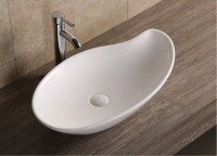 Накладная раковина Ceruttispa CR7265B 66 глянцевая белая