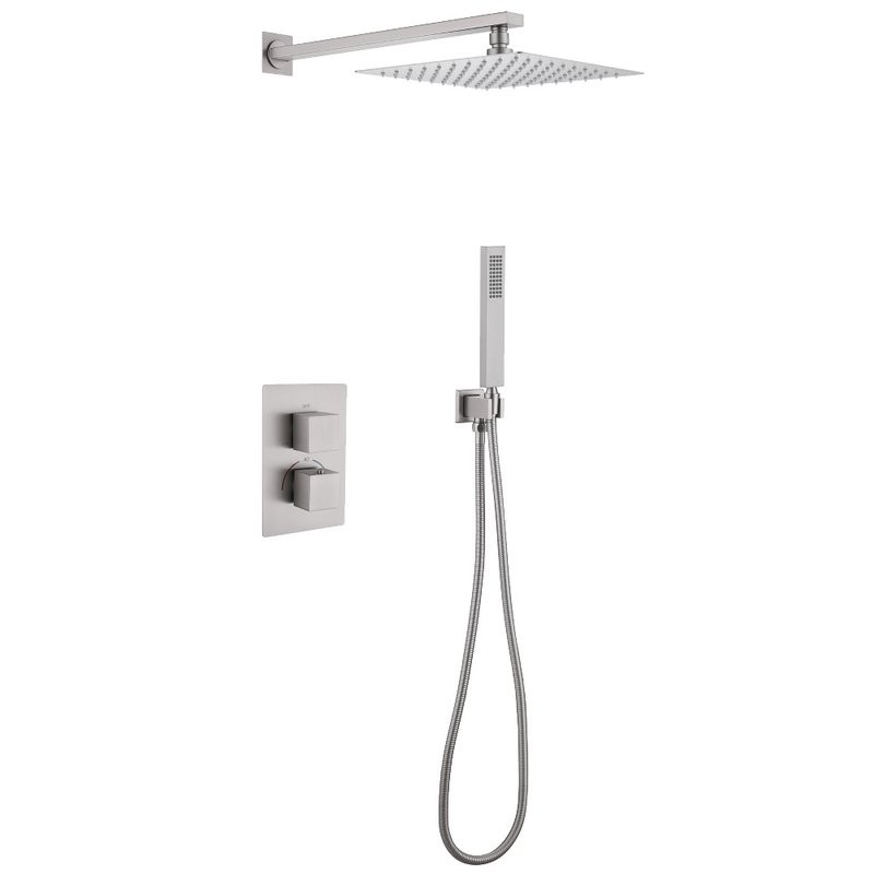 Душевой комплект Abber Daheim AF8251SP С ВНУТРЕННЕЙ ЧАСТЬЮ, сатин