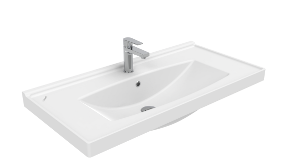 Мебельная раковина Creavit Sera TF200-00CB00E-0000 белая глянцевая