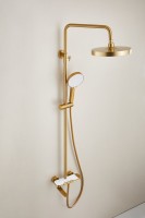 Душевая стойка BELZ B713 B25713-5 матовое золото