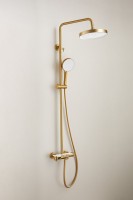 Душевая стойка BELZ B713 B25713-5 матовое золото