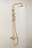 Душевая стойка BELZ B713 B25713-5 матовое золото