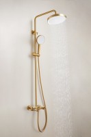 Душевая стойка BELZ B713 B25713-5 матовое золото