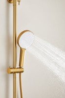 Душевая стойка BELZ B713 B25713-5 матовое золото