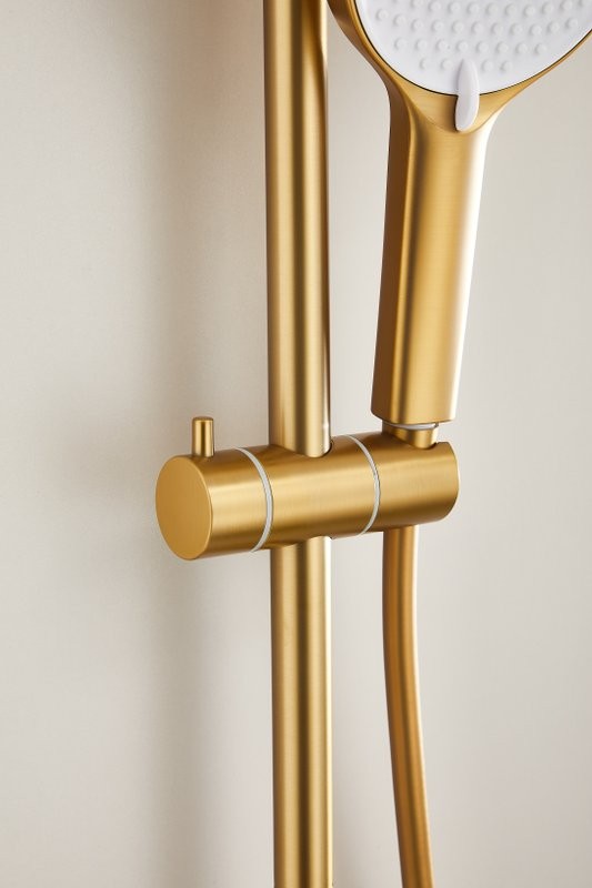 Душевая стойка BELZ B713 B25713-5 матовое золото