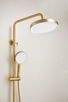 Душевая стойка BELZ B713 B25713-5 матовое золото