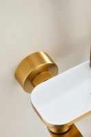 Душевая стойка BELZ B713 B25713-5 матовое золото