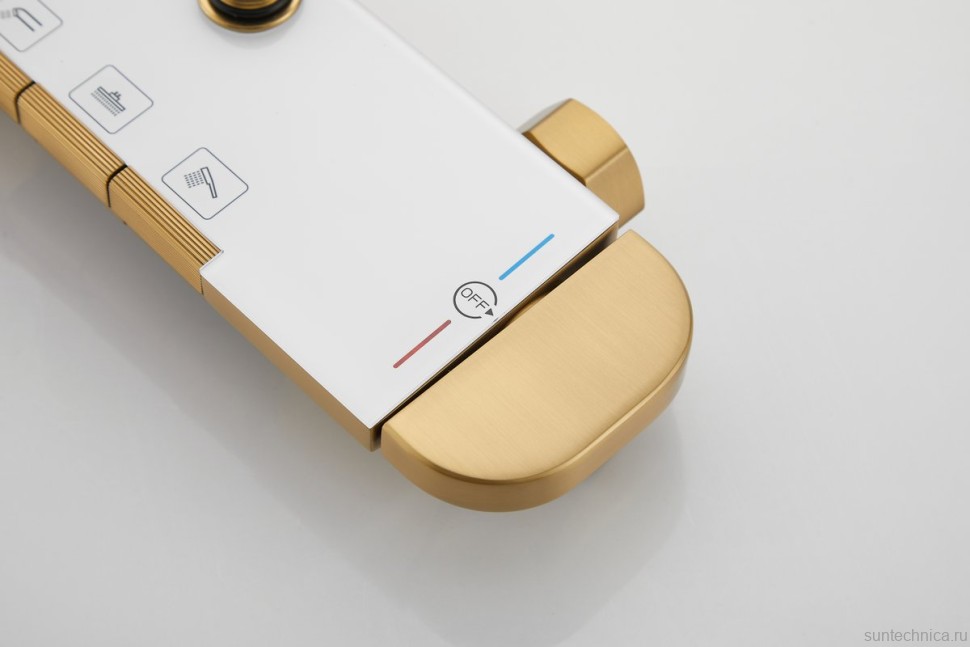 Душевая стойка BELZ B713 B25713-5 матовое золото