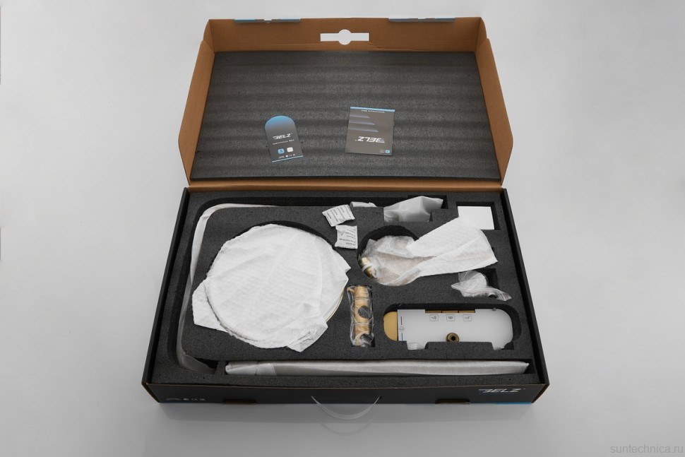 Душевая стойка BELZ B713 B25713-5 матовое золото