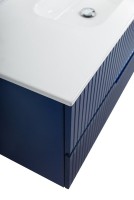 Тумба с раковиной Cezares Duet 120 sapfiro, раковина Cezares CZR-8095-120
