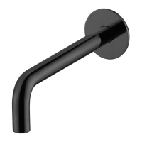 Излив Boheme Fusion 625-B для ванны, black