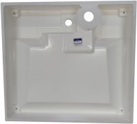 Раковина над стиральной машиной Altasan Vilora 60 белая, квадратная, искусственный камень, с комплектом кронштейнов